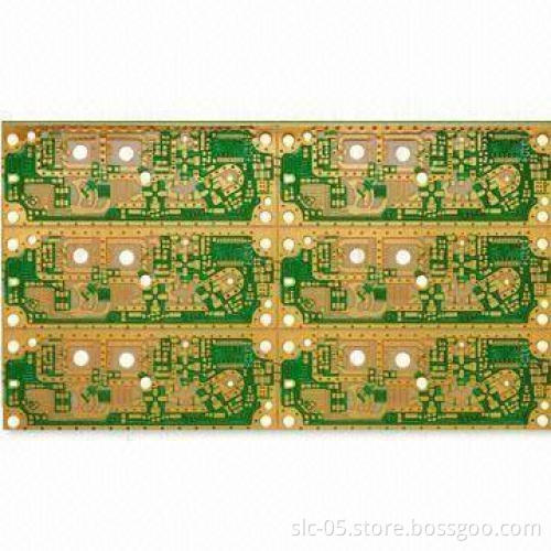 Multilayer PCBs, for 6-layer rigid and FR-4 Tg170 base material, with chem Ni/Au